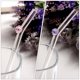 thumbnail image 2 of FELTECHELECTR 6 pajitas transparentes para fiestas, reutilizables, de cristal, para beber, 2 of 7