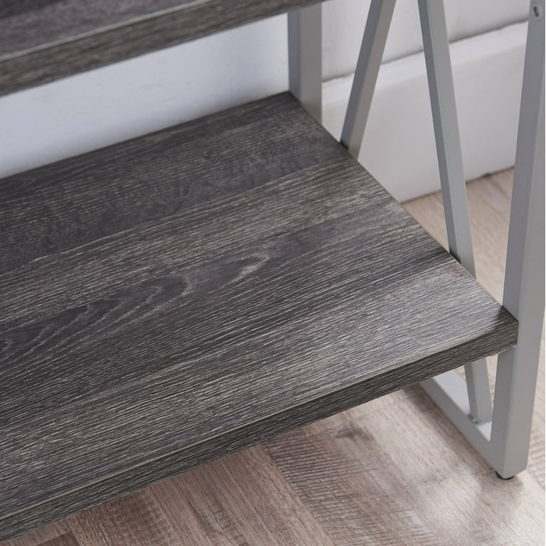 Weathered wood sale bookcase