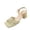 Yellow, variant on Willtoo Women's Heeled Sandals Polka Dots Comfortable Strappy Block Heels Sandals Dressy Ankle Strap Open Toe Party Shoes