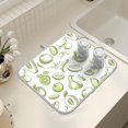 thumbnail image 7 of Ryvnso Fruits Paint Dish Drying Mat for Kitchen Countertop 18x24 Large Dish Pad Drainer Rack Dish Sink Mats, 7 of 7