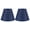 Navy Blue Burlap, variant on Urbanest Hardback Faux Silk Coolie Lamp Shade, 5x9x7", Navy Blue