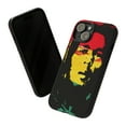 thumbnail image 2 of Bob Marley iPhone 15 Case-iPhone-iPhone Case-Rasta Colors iPhone Case, 2 of 3