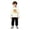 White-A, variant on Halloween Hoodie Girls Boys Long Sleeve Loose Fit Printed Sweatshirt with Pocket Winter Outerwear
