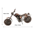 thumbnail image 5 of Vintage Iron Motorcycle Ornament Motorbike Model Hand Made Metal Motorbike Sculpture for Boys, 5 of 15