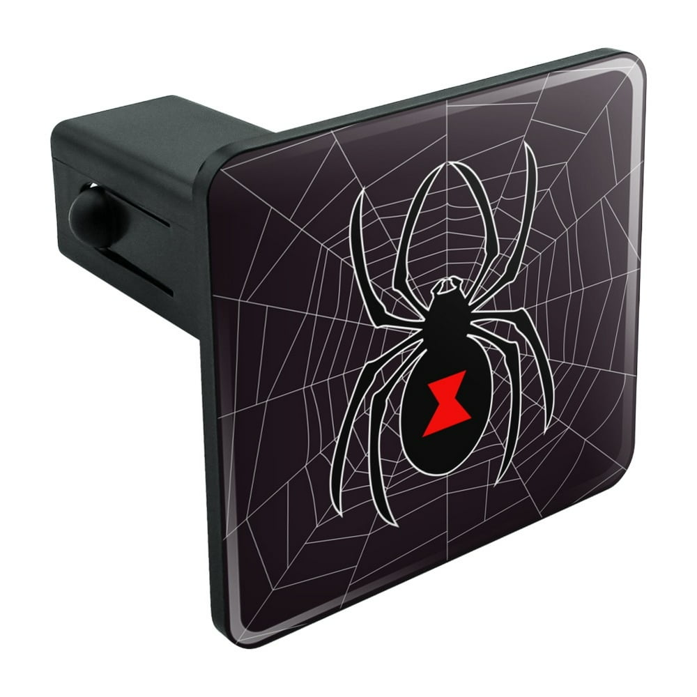 Black Widow Spider on  Tow Trailer Hitch Cover Plug Insert Walmart