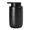 Matte Black - Liquid Pump - Slim - Smooth Surface, variant on BosilunLife 12 oz Black Matte Ceramic Soap Dispenser, Refillable Liquid Hand Soap Pump for Bathroom Countertop, Dish Soap Dispenser for Kitchen