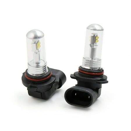 2Pcs 9006 White 8 LEDs Headlight Driving Fog Light Lamp Bulb for Car