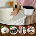thumbnail image 4 of HOOWIFFY Multi Cooker Replacement Inner Pot Non Stick Rice Cooker 2000ML 1Pcs, 4 of 6