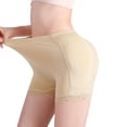 thumbnail image 5 of Xmarks Butt Lifter Panties for Women Seamless Padded Underwear Booty Pads Hip Enhancer Lace Shapewear Boyshorts Skin 2XL, 5 of 13