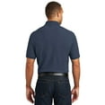 thumbnail image 2 of Port Authority Tall Core Classic Pique Polo-LT (River Blue Navy), 2 of 6