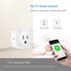 thumbnail image 4 of Smart Plug Mini Wifi Outlet con control remoto y función de temporizador Funciona con Alexa y Google Assistant 10a Smart Socket No requiere concentrador 2.4g Wi-Fi solo Afortunado Sencillez, 4 of 5
