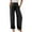 R/4116Black, variant on Vividxx Girls Casual Pants Slacks For Everyday Wear Elastic Waist Long Pants Trousers With Drawstring And Side Pockets Comfortable School Outdoor Play Slacks Solid Color Toddler Boho Streetwear