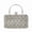 Silver, variant on Acrylic Beaded Pearl Handbag Long Wallet Handheld Box Evening Bag Pearl Clutch for Wedding Party
