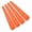 Orange, variant on SnakeWrap 4 Pack multi-purpose cushioning 22 inch - 11 colors - wrap any shape - no adhesive or glue required
