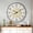 Yellow-Round, variant on MODE HOME 24 Inch Large Wall Clock, Rustic Round Farmhouse Wall Clocks for Living Room Decor, Silent Non-Ticking Battery Operated Clock with Large Numerals, Vintage Oversized Decorative Wall Clock