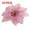 Pink, variant on Unique Bargains Party Christmas Tree Artificial Glitter Hanging Ornaments Flower Blue 20Pcs