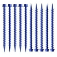 thumbnail image 2 of 10Pcs Heavy Duty Tent Pegs Spikes Tent Accessories Lightweight Portable for Gardening Traveling Hiking Beach Outdoor blue, 2 of 10
