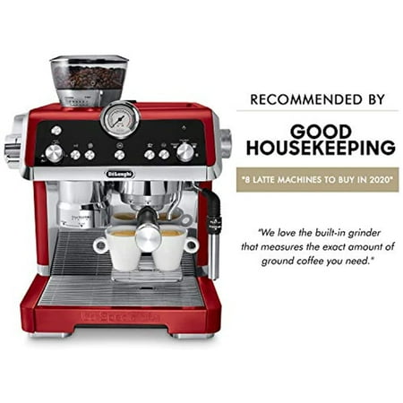 De'Longhi - La Specialista Prestigio Espresso Machine with Active Temperature Control and Dual Heating System - Red