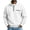 White, variant on Daweinan Men's Quarter Zip Pullover Waffle Stand Collar Long Sleeve Pullover Sweatshirt with Zipper Chest Design Casual Loose Fit Athletic Workout Top