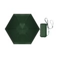 thumbnail image 3 of Mini Parapluie Compact Parapluie Sac à Dos Parapluies avec Étui de Rangement Vert Foncé, 3 of 8