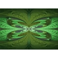 thumbnail image 1 of Ahgly Company Tapis Rectangulaire Lavable en Machine Intérieur Transitionnel Vert Forêt Foncé, 6 Pieds x 9 Pieds, 1 of 7