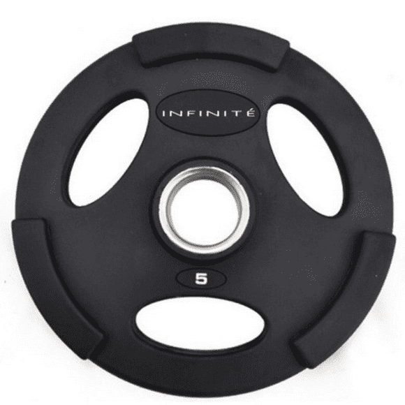 Infinité Disco Olimpico Profesional Forro de goma de alta resistencia 5 Lb IF-50/5LB