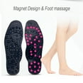 thumbnail image 2 of MEGICOT Cutable Magnetic Therapy Insoles, 1 Pair Breathable Acupressure Magnetic Massage Foot Therapy Reflexology Pain Relief Shoe Insoles With 68pcs Removable Magnets Fits All Men and Women, 2 of 8