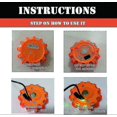 thumbnail image 5 of Kryc Usb Rechargeable Led Road Flares Emergency Lights-roadside Warning Car Safety Beacon Flashing Disc Flare Kit With ic Base For Vehicles & Bo, 5 of 5