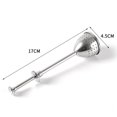 thumbnail image 3 of YAOMOBB Press Open Lid Tea Strainer Stainless Steel Tea Strainer Reusable Filter for Loose Leaf Tea Easy to Use with Long Handle, 3 of 5