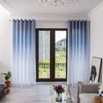 thumbnail image 4 of Linen Curtains 106 Inches Long Light Filtering Grommet Thermal Insulated Window Drape Noise Reducing Energy Efficient Single Panel for Bedroom Living Room Farmhouse 40 x 106 Inch Grey, 4 of 7