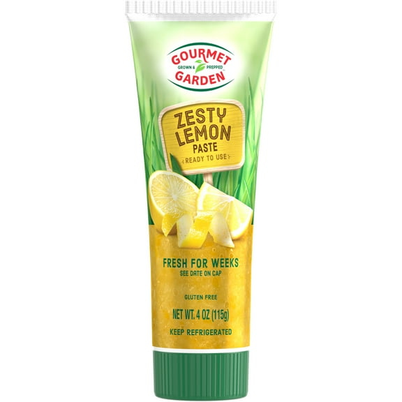 Gourmet Garden Gluten Free Zesty Lemon Stir-in Paste, 4 oz