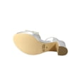 thumbnail image 4 of Sandalia de vestir Tacones Mujer Sintetico Plata Leon 253480, 4 of 4