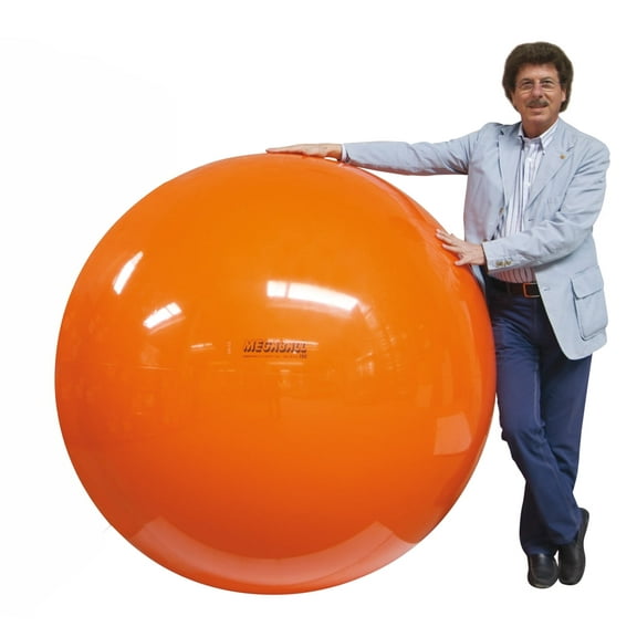 Gymnic Megaball Exercise Ball, 150 cm, Orange