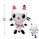 thumbnail image 1 of Mochila de peluche de oso y gatito con instrumento musical, bonito bolso bandolera de peluche para niños, 1 of 1
