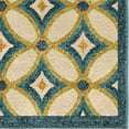 thumbnail image 3 of Orian Rugs Indoor/Outdoor Circles Tezza Multi Area Rug (5'2" x 7'6"), 3 of 6