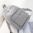 thumbnail image 5 of Clossjun Casual School Backpack For Teens Large Corduroy Bookbag Lightweight Laptop Bag High School College Back To School Daypack, 5 of 6