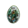 thumbnail image 2 of Yunuuuoa Easter Egg Shaped Metal Tin Box Jewelry Storage Candy Container Holiday Home Decor Gift for Easter Spring Season Party Favors Decorative Display, 2 of 6