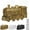 B, variant on Train Diffuser, 300ml Vintage Steam Train Essential Oil Diffuser with Remote Control and LED Light