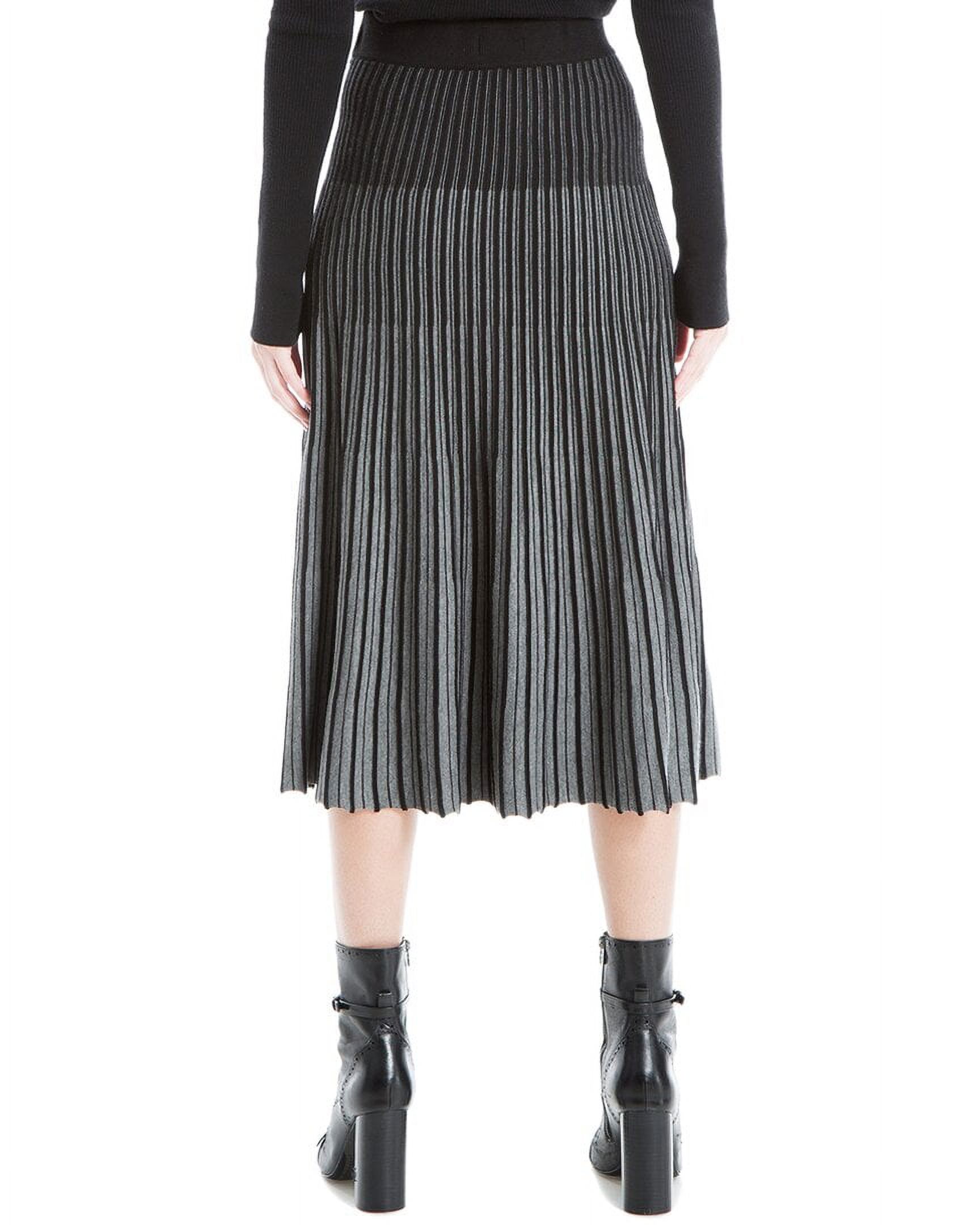 Max Studio womens Pleated Aline Sweater Skirt S Walmart