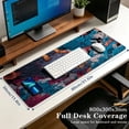 thumbnail image 3 of Brecoy Extended Large Gaming Mouse Pad, 31.5" x 11.8" Desk Mat with Stitched Edges, Waterproof Non-Slip Rubber Base, Desk Protection for Home Office & Gaming, 3 of 7