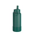 thumbnail image 3 of Hydrapeak 32oz Sport Insulated Water Bottle with Straw or Chug Lid, Leak & Spill Proof, Keeps Drinks Cold for 24 Hours, Hot for 12 Hours, Premium Stainless Steel Water Bottles (32oz, Forest), 3 of 5