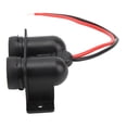 thumbnail image 2 of Cigarette Lighter Socket, Aluminum Alloy 2 Socket Cigarette Lighter Splitter Circuit Protection With 20cm Cable For Auto Truck, 2 of 8