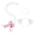 thumbnail image 1 of MasteelfCA 1 Set Lovely Cat Ears Hairband and Tail Cosplay Hair Photography Props, 1 of 7