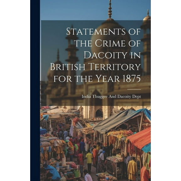 Statements of the Crime of Dacoity in British Territory for the Year 1875 (Paperback)