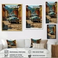 thumbnail image 4 of Designart "Cherished Blue Cuban Cars" Cuba Floater Framed Wall Art Prints, 4 of 5