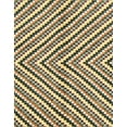 thumbnail image 1 of Ahgly Company Machine Washable Indoor Rectangle Abstract Brown Gold Area Rugs, 2' x 5', 1 of 7