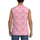 thumbnail image 4 of Balery pink heart Camisetas sin mangas para hombre, absorbe la humedad y protege contra el mal olor.-X-Large, 4 of 7