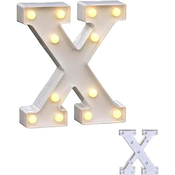 Letra y Número con Luz LED Bluelande Bluelander