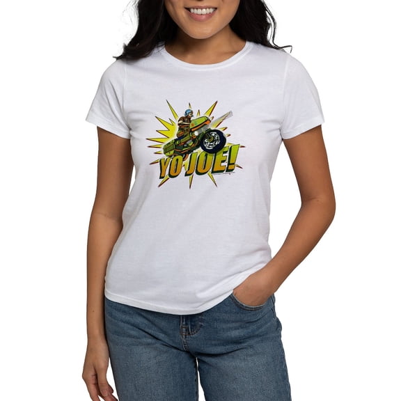 CafePress - G.I. Joe YO Joe Women's Classic White T Shirt - Women's Classic T-Shirt