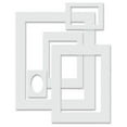 Pacon PreCut Mat Frames for Photo/Art, 12 Mats/ 5 Asst Sizes, 60/Pack